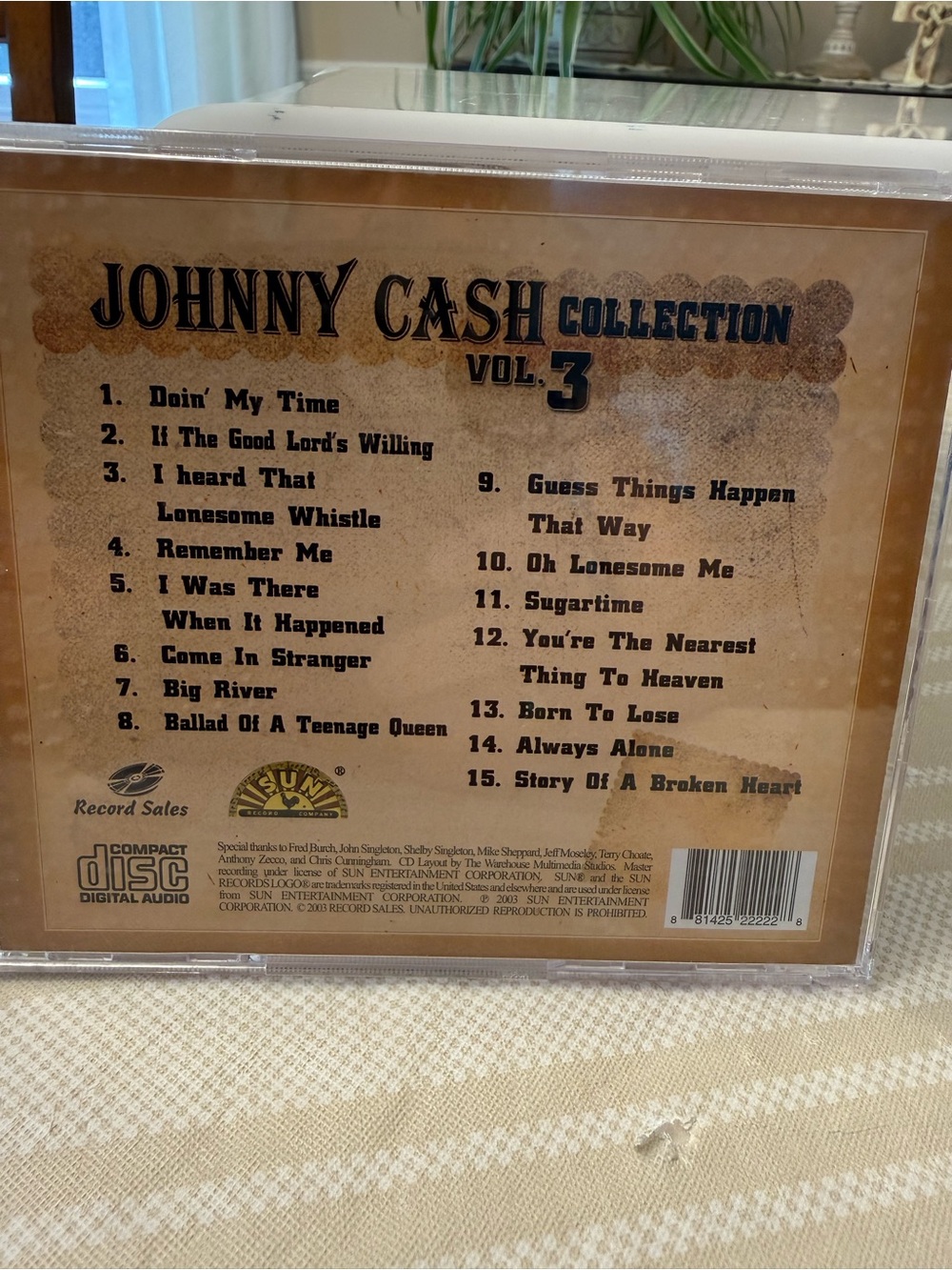 4 -Johnny Cash Collection Vol. 3 - Brown and Black
